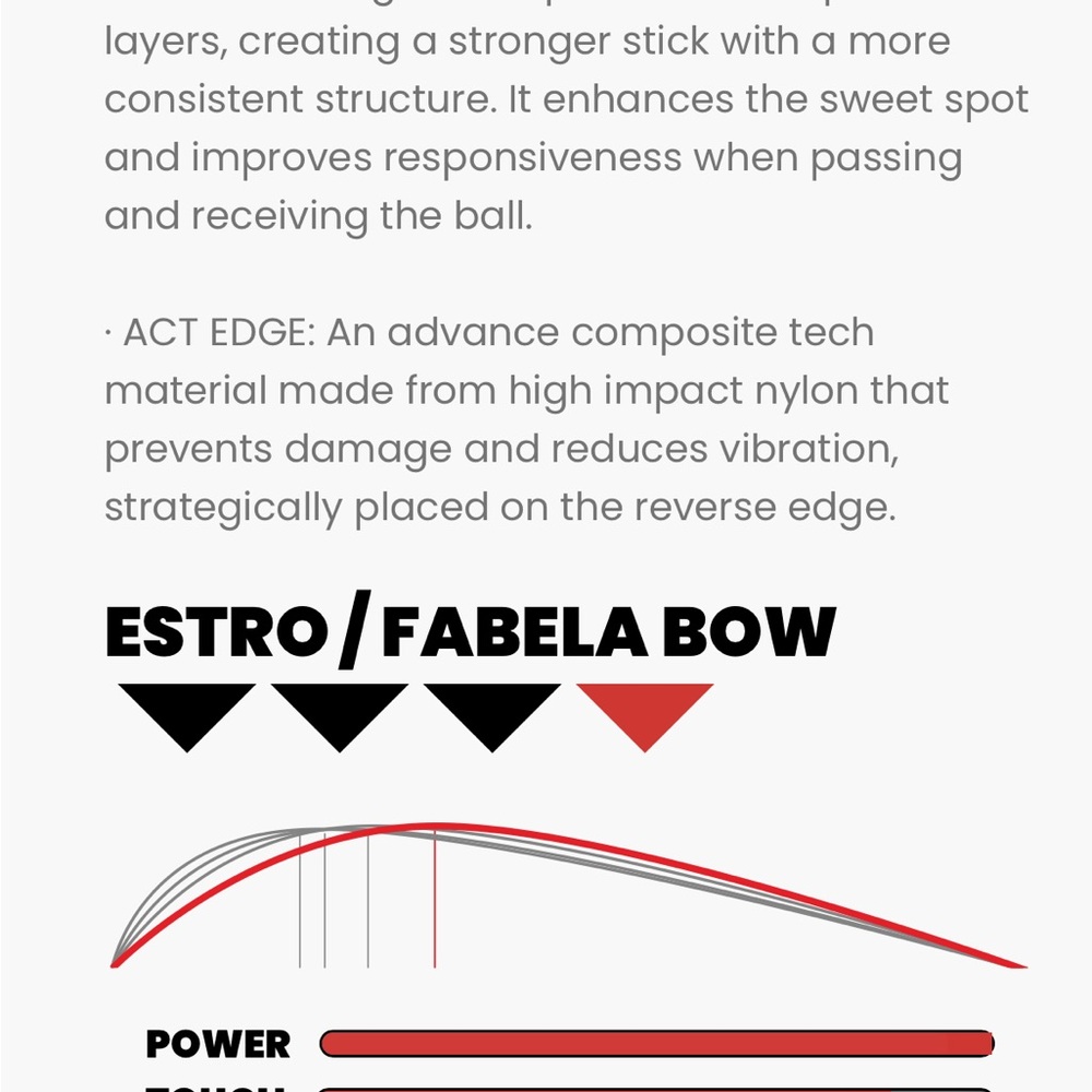 Adidas Estro Fabela .1 Field Hockey Stick - Picture 3 of 7